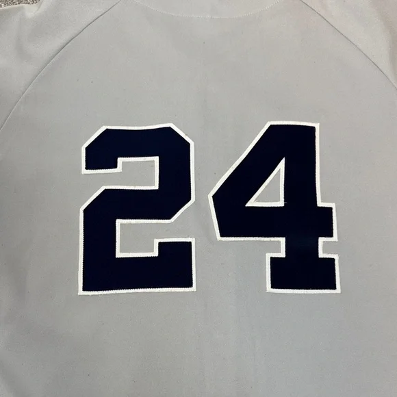 Vintage Rawlings Gray New York Baseball Jersey - Picture 12 of 14